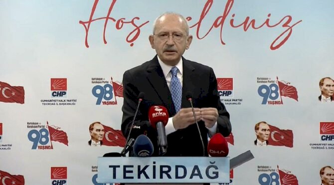 Kılıçdaroğlu'ndan HDP'ye yönelik kapatılma davasına tepki