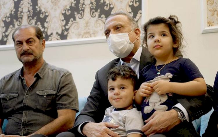 Irak Başbakanı Kazımi, Bağdat’ta vurulan Kürt albayın ailesini ziyaret etti