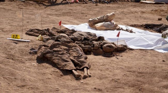 Musul’da 123 kişilik toplu mezar bulundu