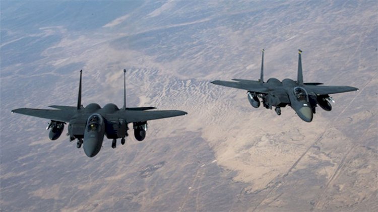 ABD Savaş uçakları Irak ve Suriye’de milisleri bombaladı