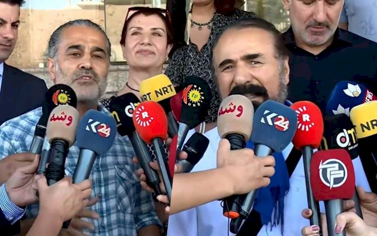 Peşmerge Bakanlığı’nı ziyaret eden Kürt sanatçılar: İç çatışma istemiyoruz