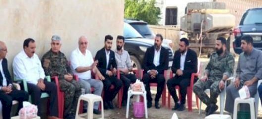 Rojava Özerk Yönetimi heyetinden Emin İsa’nın ailesine taziye ziyareti