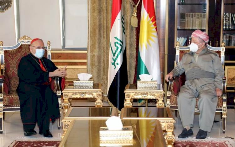 Irak ve Dünya Keldani Kilisesi Patriği'nden Başkan Mesud Barzani’ye övgü