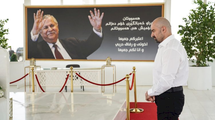 Bafel Talabani babasının mezarından mesaj verdi: Köklü değişim kararı aldık