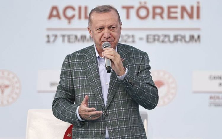 Erdoğan Erzurum'da Çözüm Süreci'ne dair konuştu