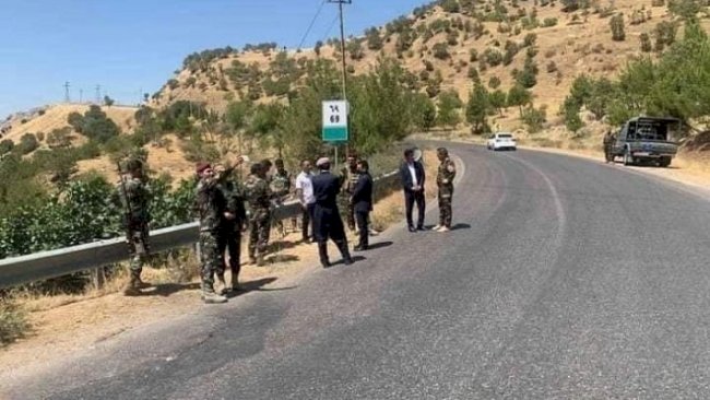 Peşmerge Güçleri, PKK'nin yola döşediği bomba düzeneğini etkisiz hale getirdi