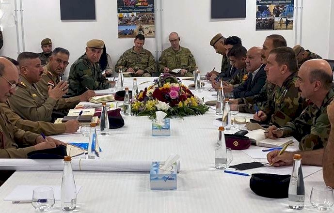 Erbil'de Bir araya gelen Peşmerge ve Irak ordusu ‘ortak tugayları’ görüşüyor