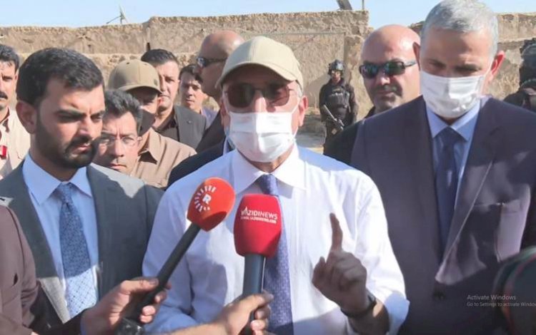 Irak Başbakanı Kazımi' Şengal'i ziyaret etti