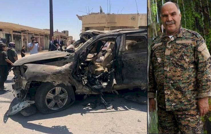 Üst düzey YBŞ’li komutan Şengal'deki hava saldırısında hayatını kaybetti