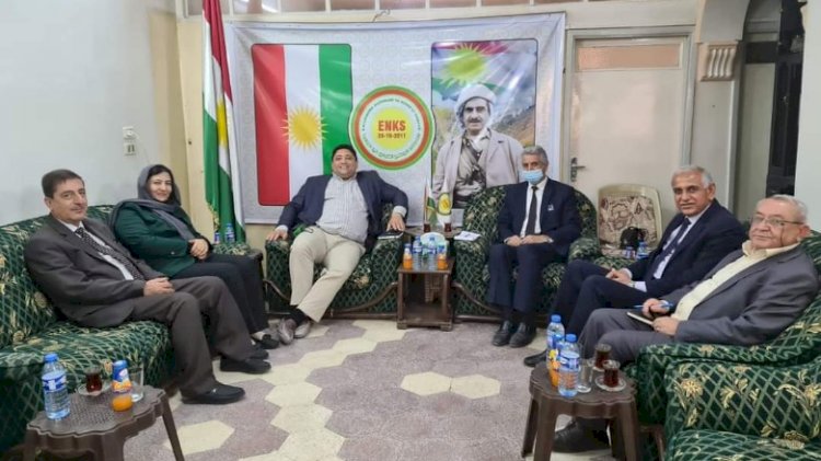 ABD’li temsilci Kürt diyaloğu için ENKS ile görüştü