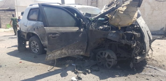 Türkiye Kamışlo’da DSG'ye ait bir aracı vurdu