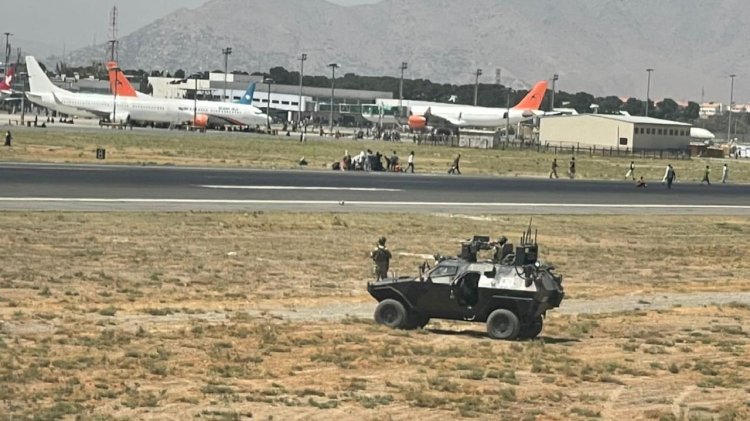 Kabil Havalimanı'nda çatışma: Ölü ve yaralılar var