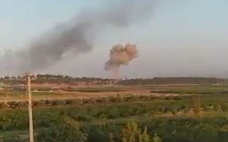 Rus uçakları ilk defa Efrin’de Türkiye destekli grupları vurdu