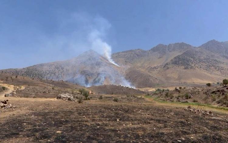 İran Kürdistan Bölgesi sınırını yine bombaladı
