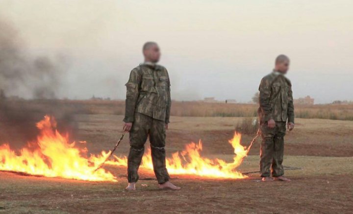 Askerlerin yakılması için fetva veren 'IŞİD kadısı' gözaltına alındı