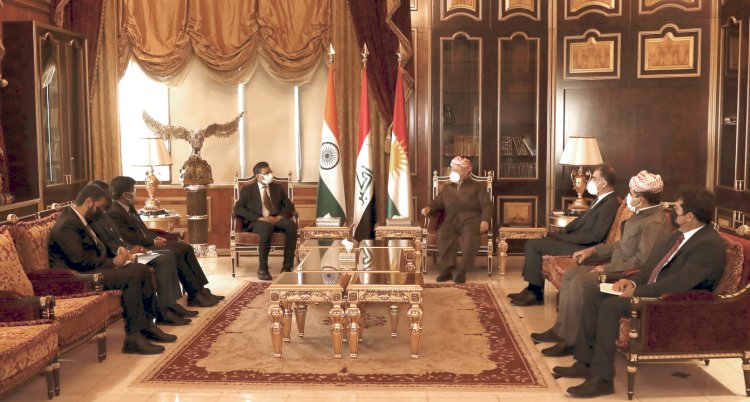 Başkan Barzani’yle görüşen Hindistan heyetinden işbirliği mesajı