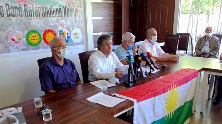 Kürt partilerinden Bağımsızlık Referandumu açıklaması: Meşrudur, bugün de destekliyoruz