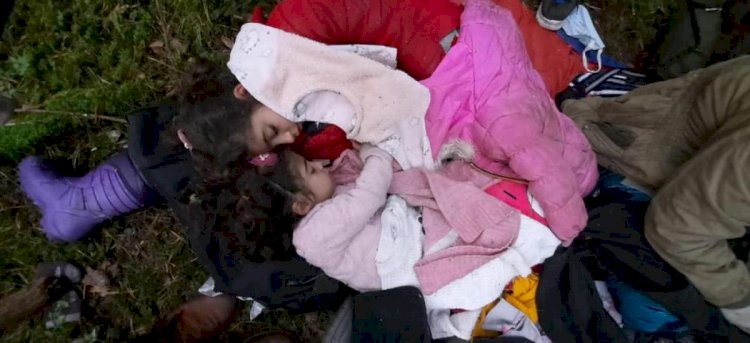 32 Ezidi göçmen, Polonya sınırında ölümün eşiğinde