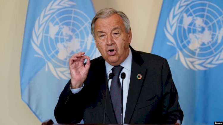 BM Sekreteri Guterres: Silahları Bırakın Ortak Düşmanla Savaşın