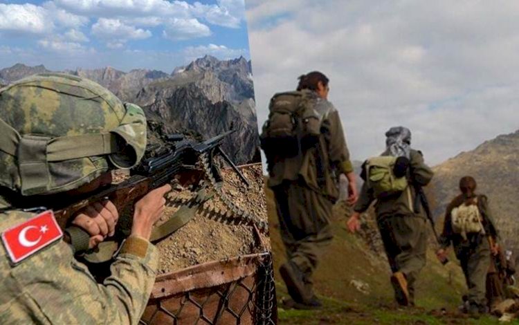 Avaşin’de, TSK PKK arasında  şiddetli çatışma