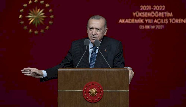 Erdoğan: 'Böyle bir öğrenci olamaz, bunlar ancak üniversitelere sızmış teröristlerdir'