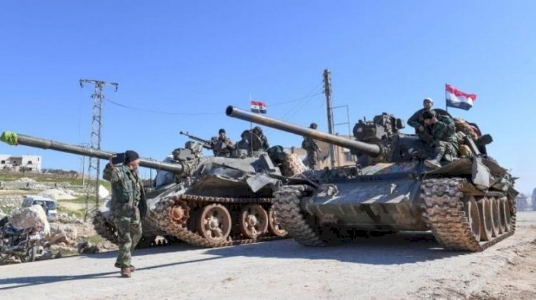 Suriye ordusu İdlib'de kara harekatına hazırlanıyor