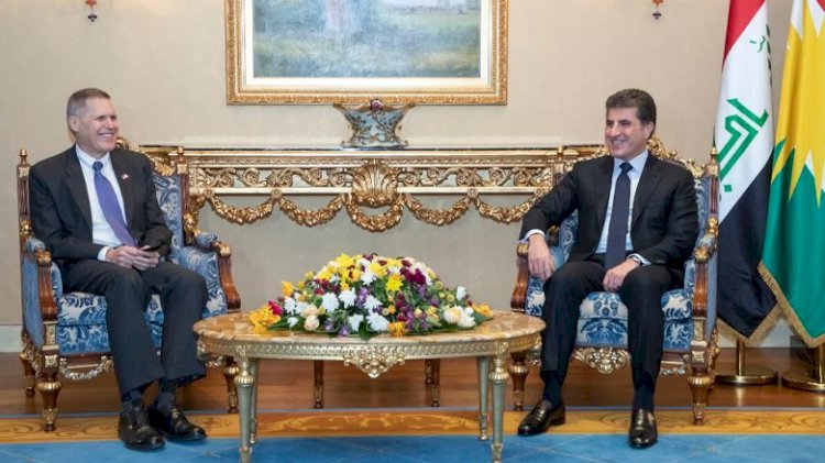 Neçirvan Barzani ABD Büyükelçisi’yle görüştü
