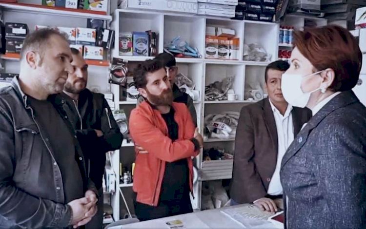Meral Akşener’e ‘Bulunduğunuz yer Kürdistan'dır’ diyen esnaf gözaltına alındı