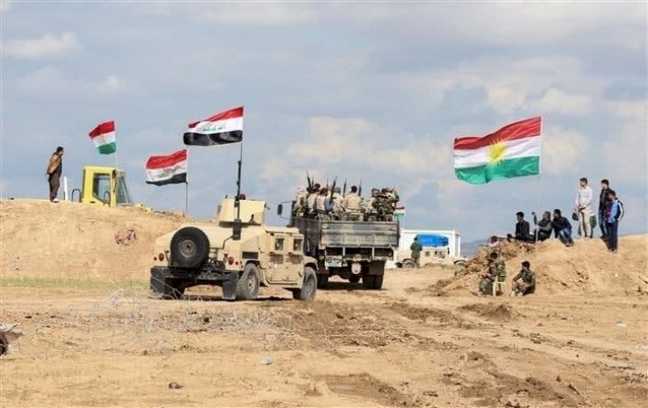 Peşmerge ve Irak ordusundan ortak operasyon