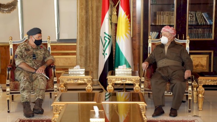 Başkan Mesud Barzani, İngiltere’nin Ortadoğu Kıdemli Danışmanı ile görüştü