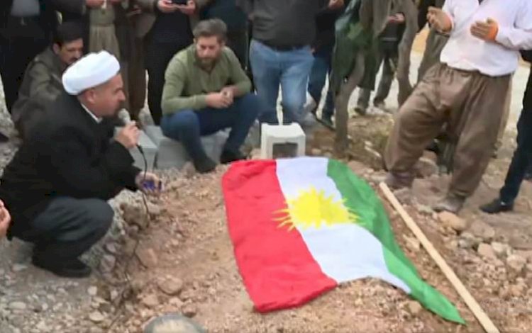 Osman Öcalan, Erbil-Pirmam'da toprağa verildi