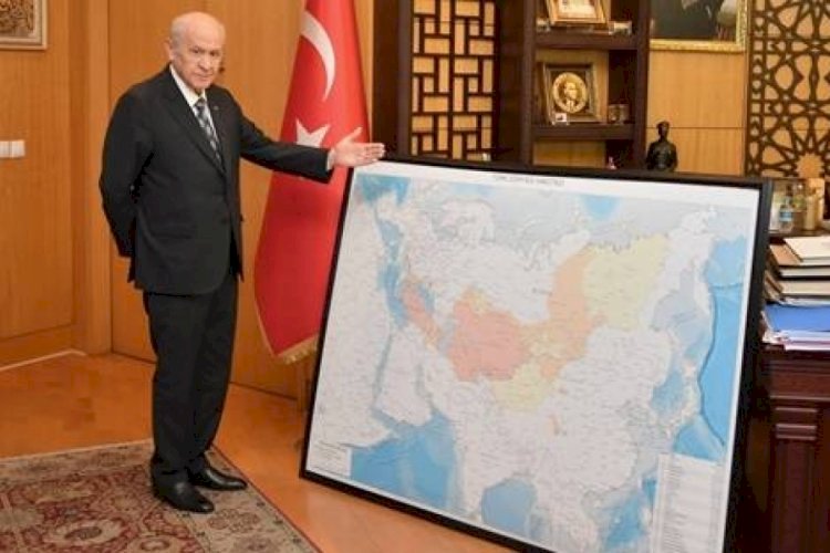Rusya’dan Bahçeli’nin Erdoğan'a hediye ettiği haritaya ilişkin açıklama