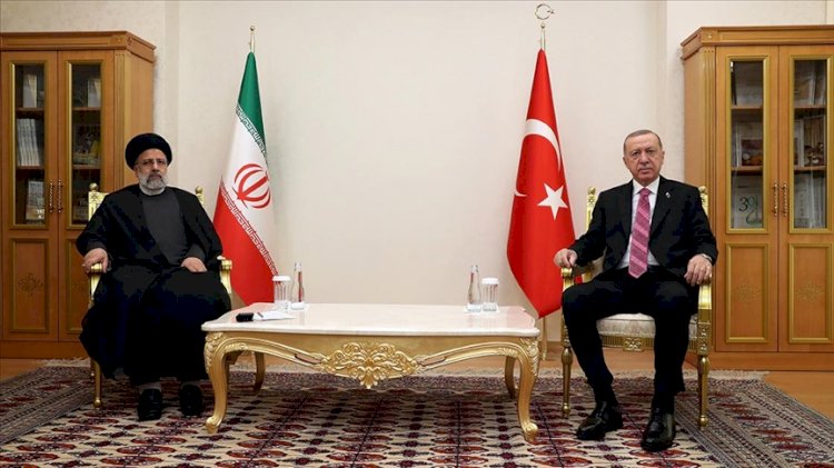 Erdoğan ile Reisi Türkmenistan’da görüştü