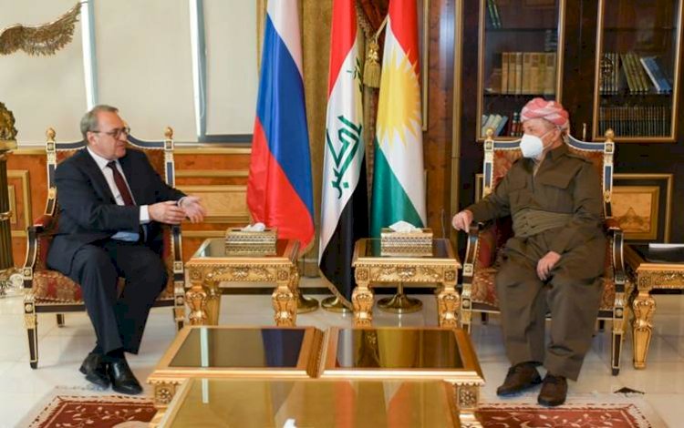 Mesud Barzani, Putin'in Özel Temsilcisine, Suriye’deki Kürtlerin geleceğine dair endişelerini iletti