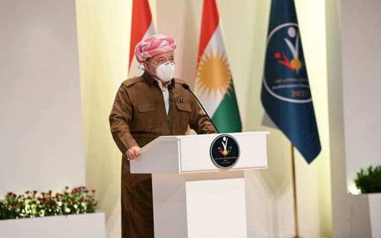 Başkan Mesud Barzani: Kürt davasının barış ve demokratik yollarla çözümünden yanayız