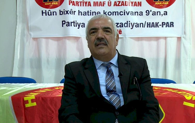 HAK-PAR'dan Kürt partilere: Ortak bir adres belirleyelim