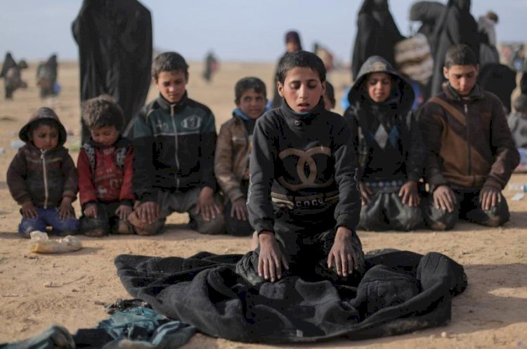 Hol Kampı’ndaki çocuklar IŞİD ideolojiyle büyüyor
