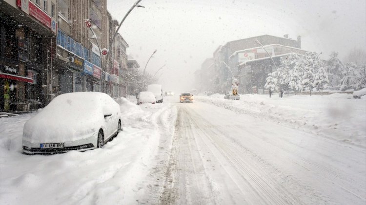 Van, Bitlis, Muş ve Hakkari için kuvvetli rüzgar ve kar uyarısı