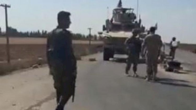 Suriye askerleri ABD kuvvetleri ile karşı karşıya geldi