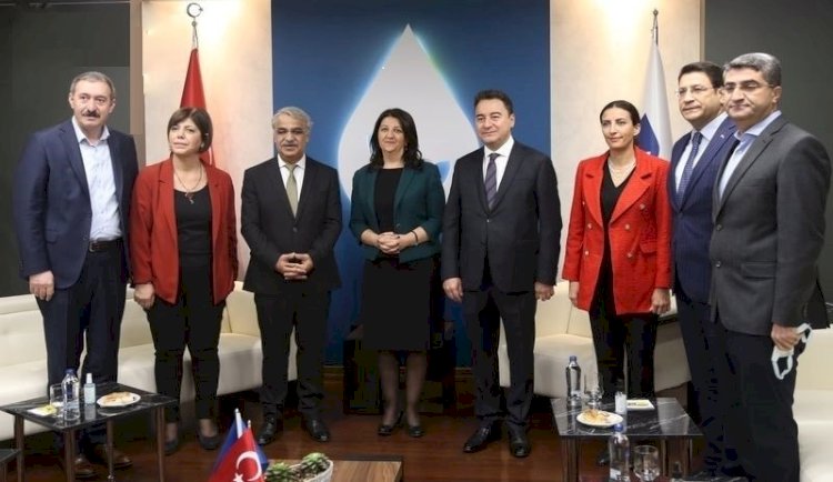 HDP’den DEVA’ya ziyaret: Buldan, Sancar ve Babacan’dan ortak açıklama