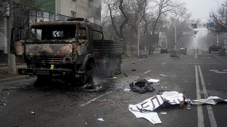 Kazakistan'daki protestolarda ölü sayısı 164'e yükseldi