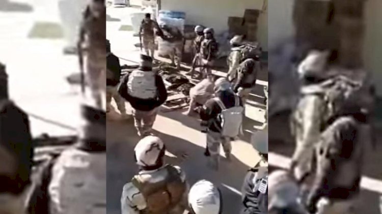 Irak Ordusu Şengal’de bir grup PKK’liyi tutuklayarak silahlarına el koydu