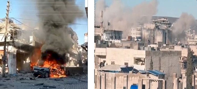Efrin'de füzeli saldırı: 4 ölü, 20 yaralı