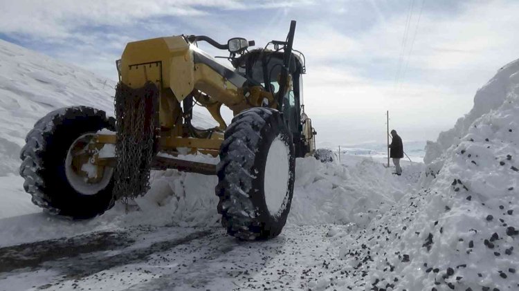 Van, Hakkari, Bitlis ve Muş'ta 646 köy yolu kapandı