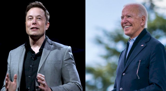 Elon Musk: Biden insan formunda ıslak bir çorap kuklası