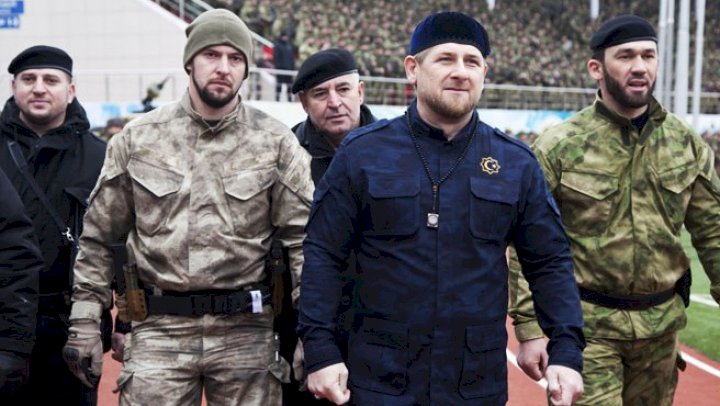 Kadirov'a bağlı birlikler Rus ordusu bünyesinde Ukrayna sınırında
