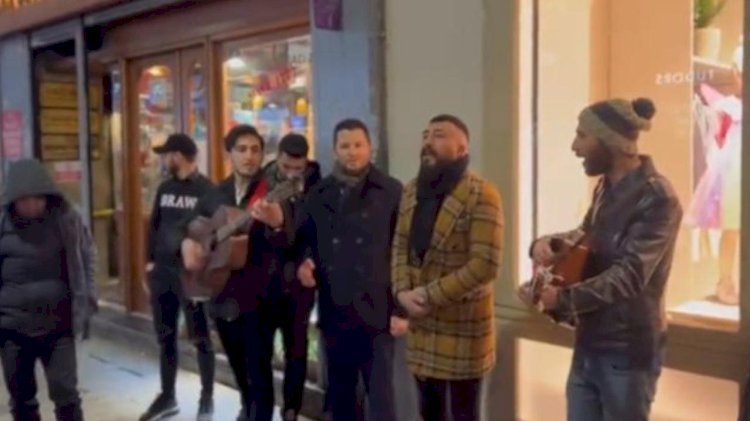 AKP'li vekil İstiklal Caddesi'nde Kürtçe şarkı söyledi