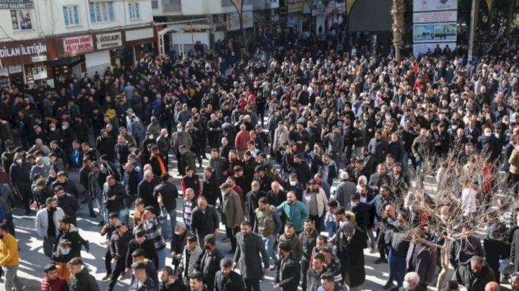 Mardin ve Diyarbakır’da binlerce kişinin katılımıyla elektrik protesto