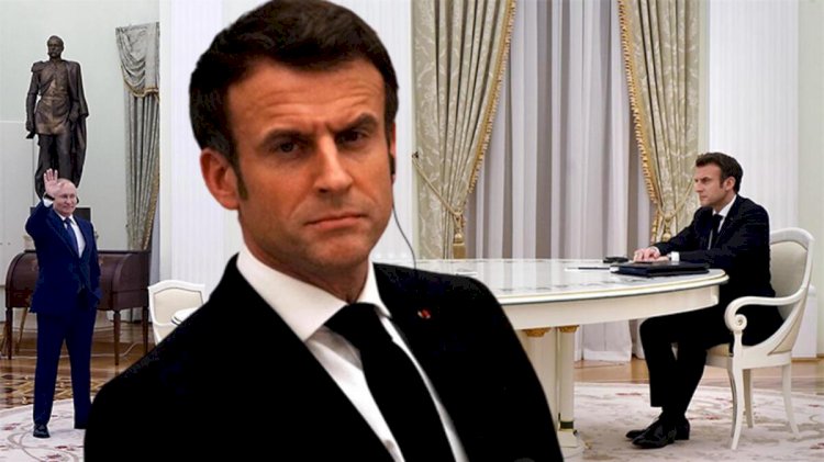 Macron'dan peş peşe kritik açıklamalar! 'Fransa Ukrayna'nın yanında'