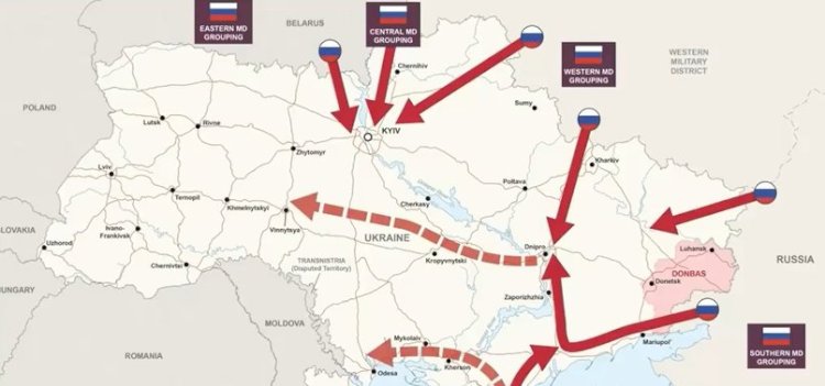 Rusya'nın olası Ukrayna'yı işgal planı yayımlandı